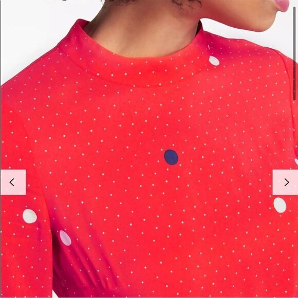 Boden Armelle Spot Dress, Red Pop Spot Size 10 - Picture 7 of 13